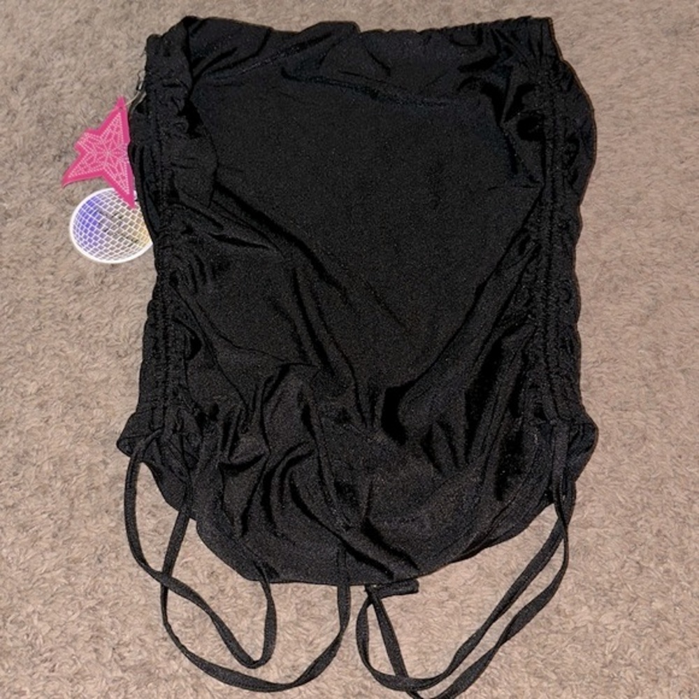 Milk & Honey drawstring side tube top